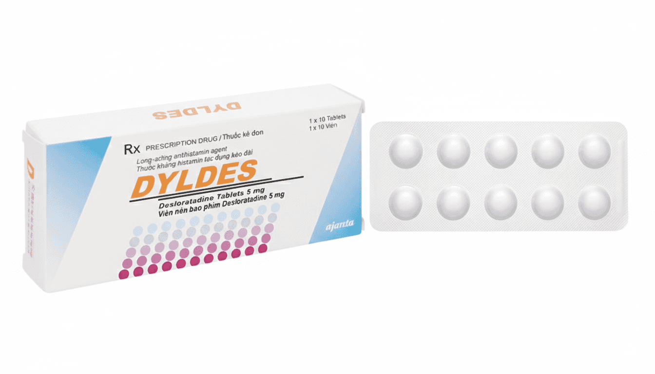 DYLDES 5MG CPR B/15