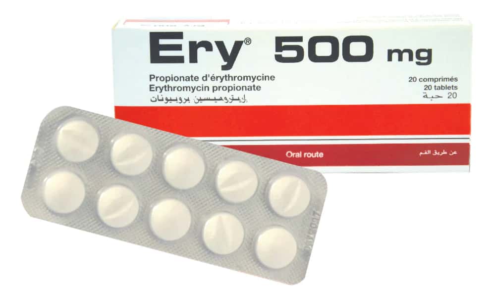 ERY 500MG CPR BT 20