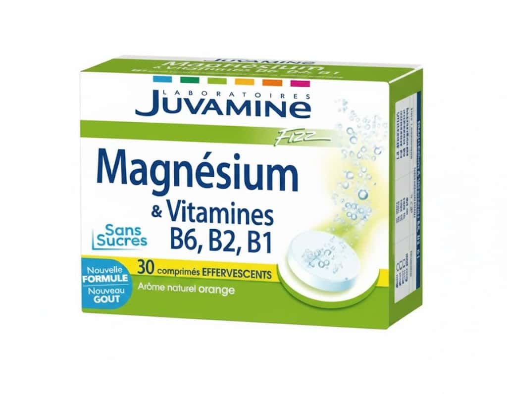 JUVAMINE FIZZ MAG + VIT B6 B2 EFF/30