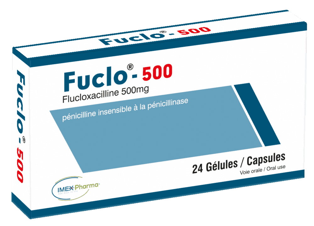 FUCLO 500MG GELULES B/24