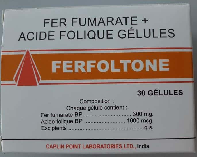 FERFOLTONE GELULES B/30