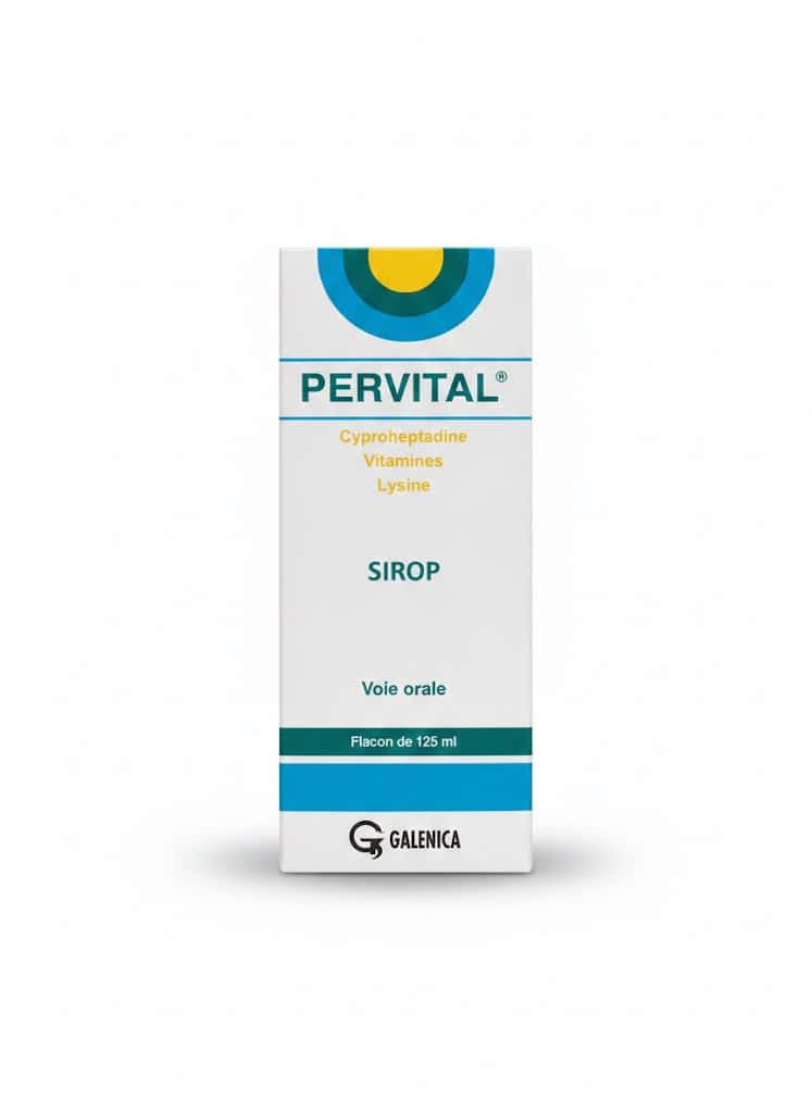PERVITAL SIROP FL/125ML