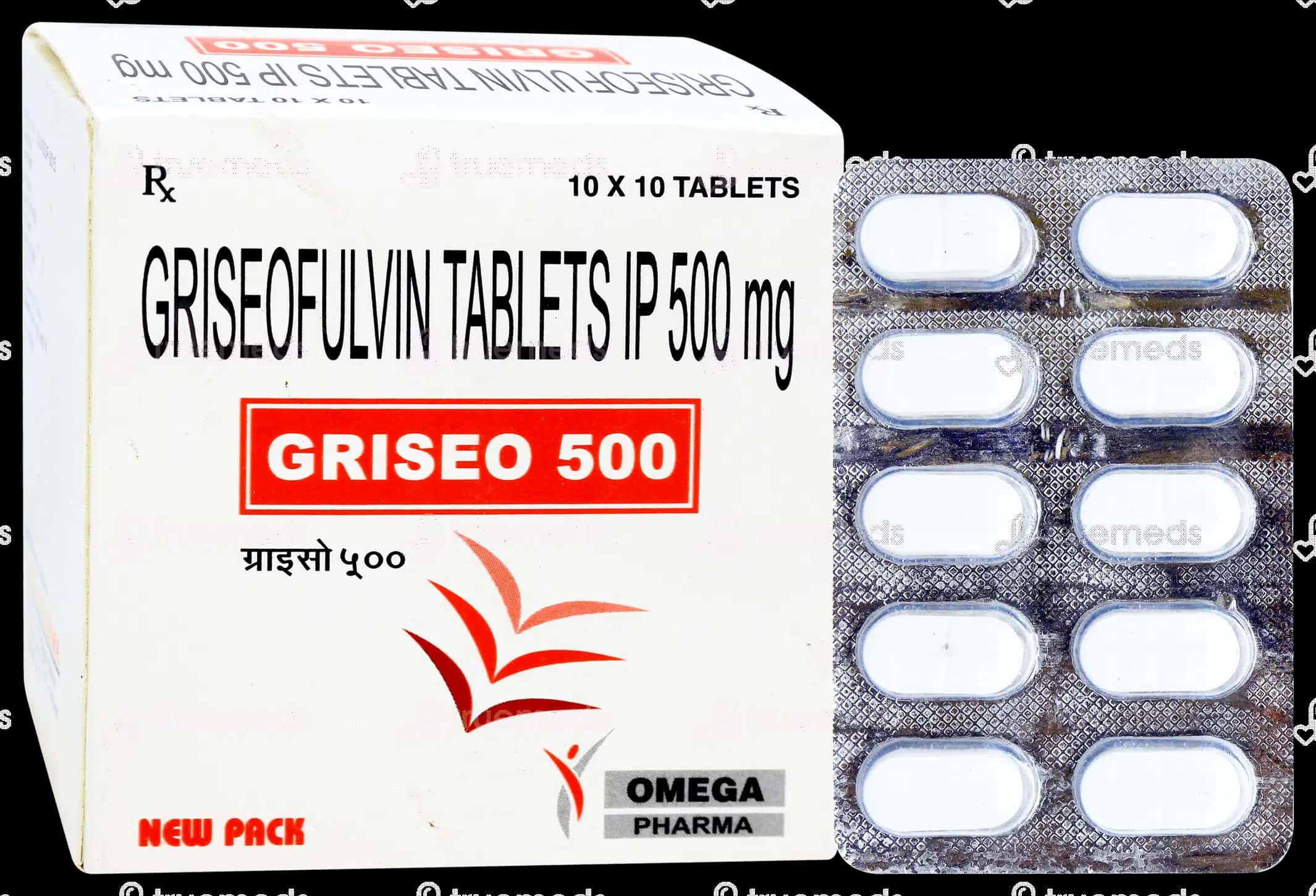 GRISEO LAPRO CP 500MG BT 16