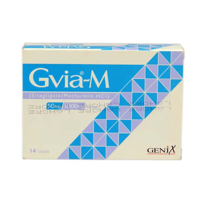 GVIA-M 50/500MG CPR PELL B/60