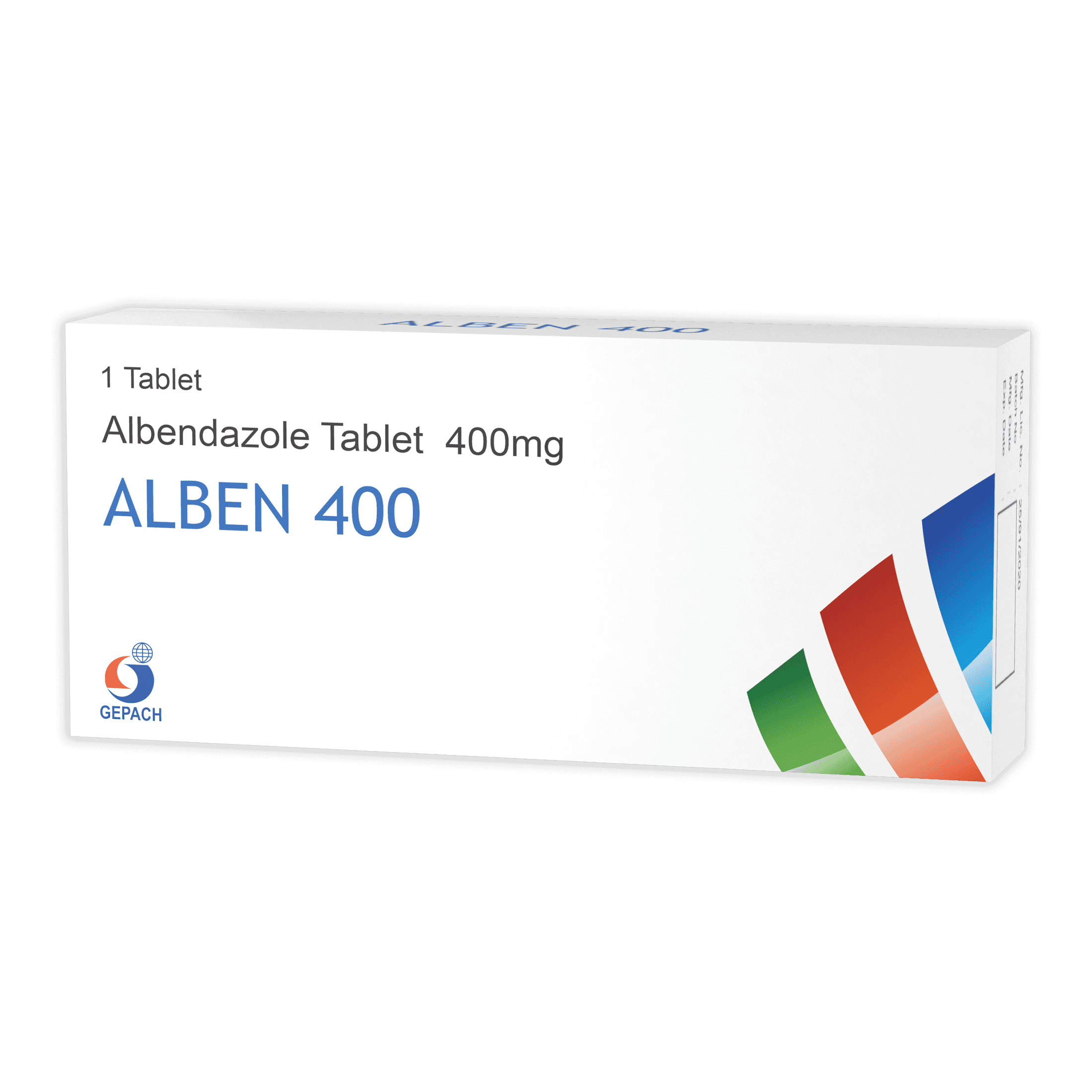ALBEN 400MG COMP BTE 1