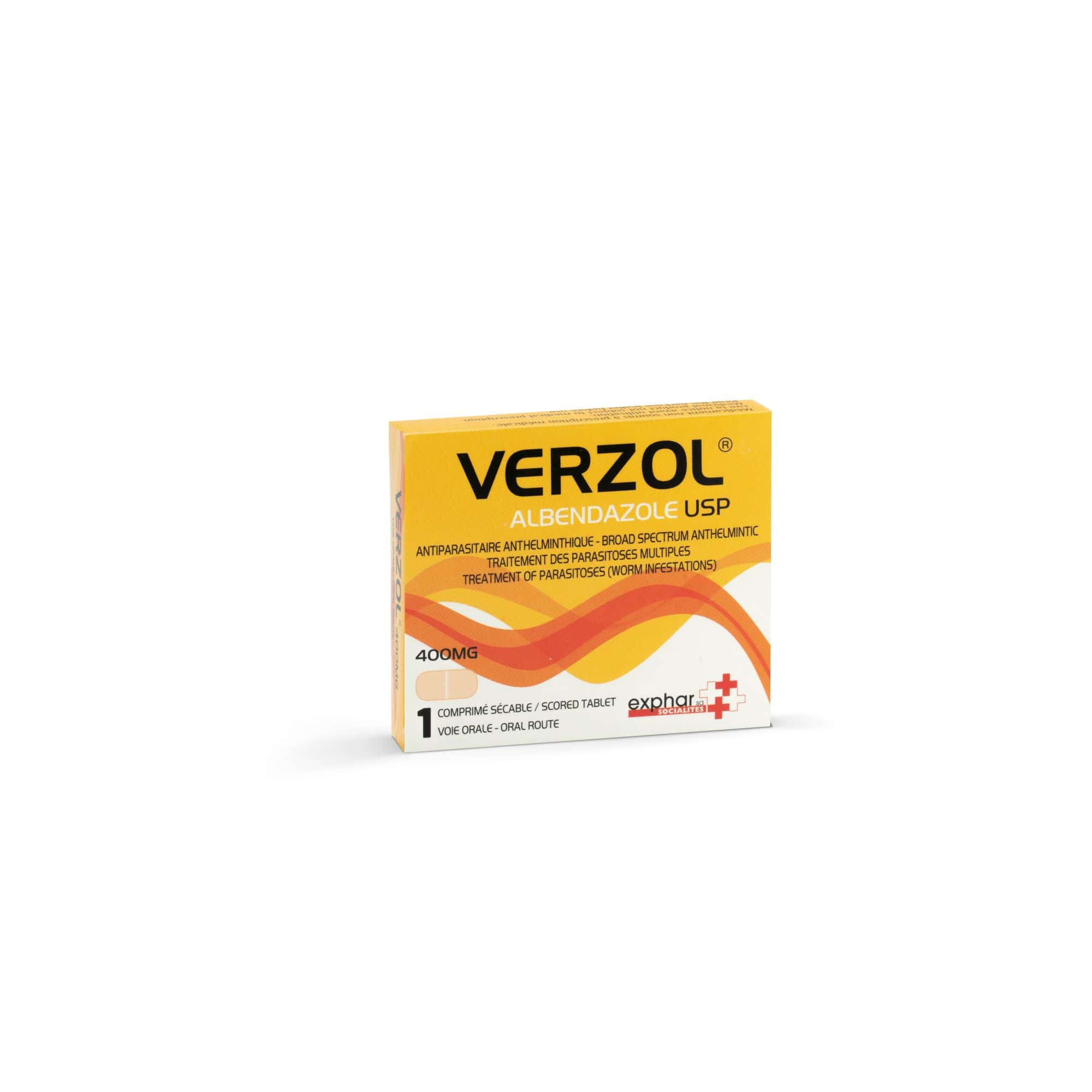 VERZOL 400MG CPR BT 1