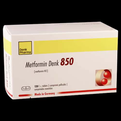 METFORMIN DENK 850MG CPM B/120