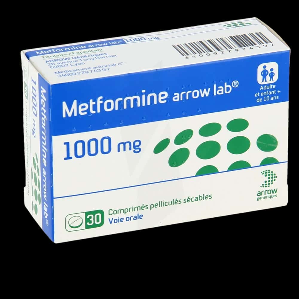 METFORMINE ARROW 1000MG CPR BT30
