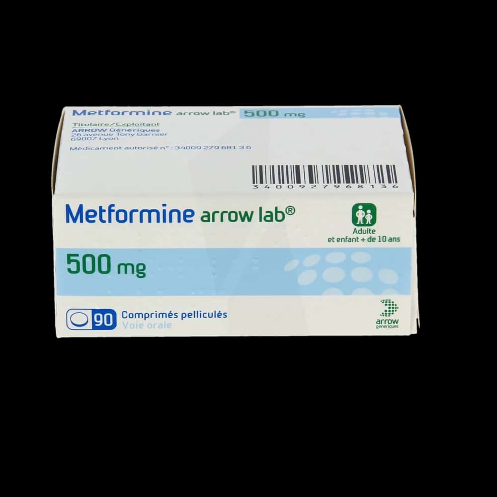 METFORMINE ARROW 500MG CPR PELL B/90