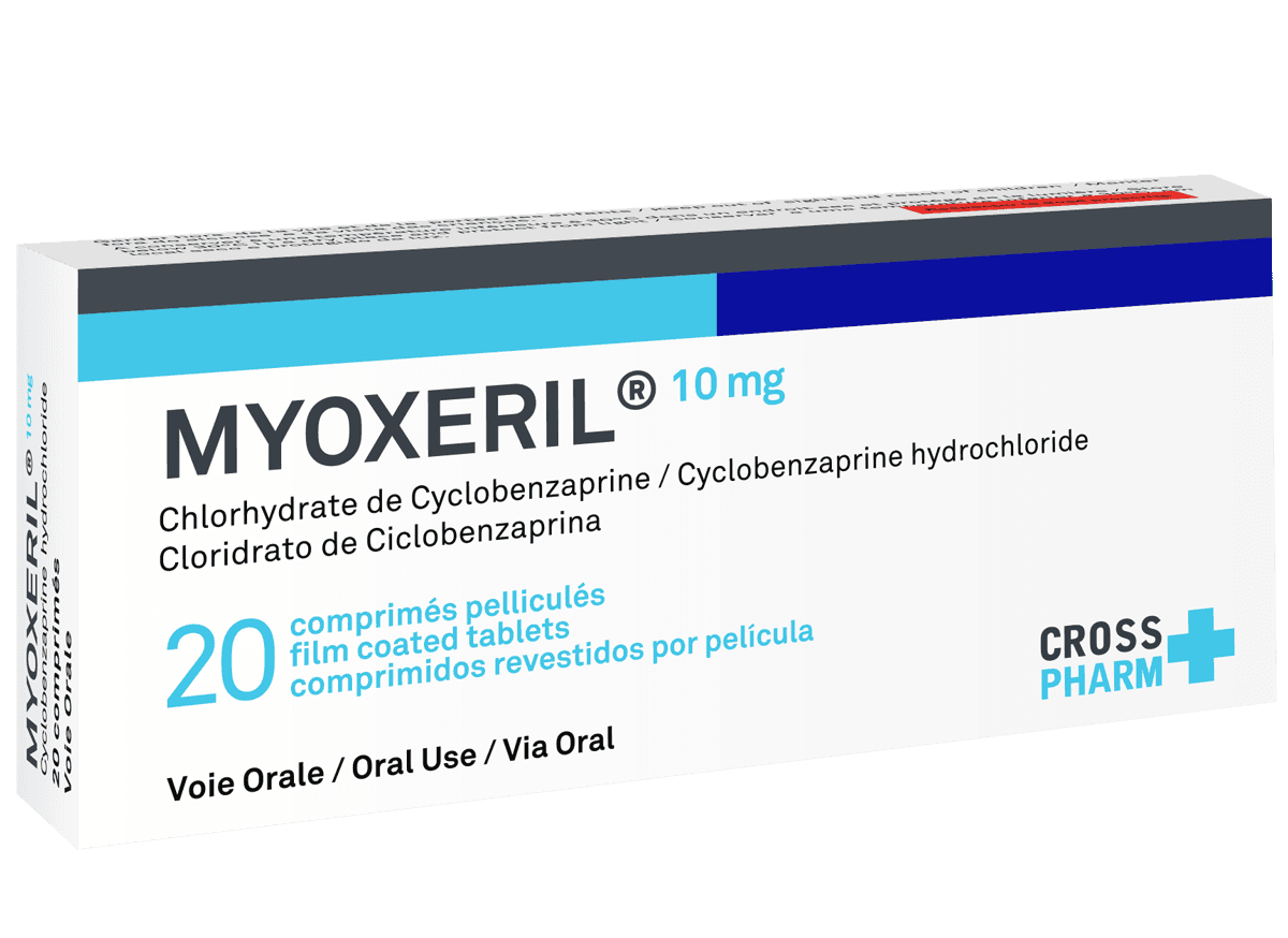 MYOXERIL 10MG CPR PELL B/20