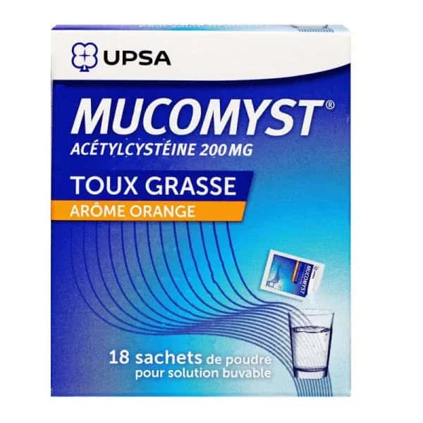 MUCOMYST 200MG PDRE SACH B/18