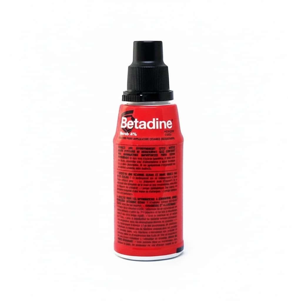 BETADINE SCRUB FP 125ML ROUGE