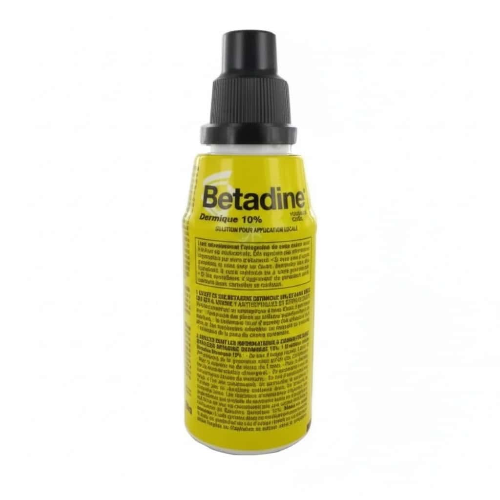 BETADINE SOL DERM JAUNE 125ML