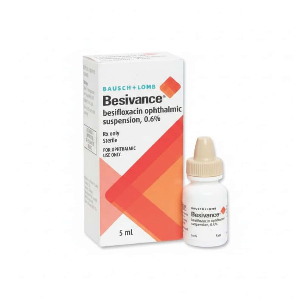 BESIVANCE 0,6% SUSP OPHT F/5ML