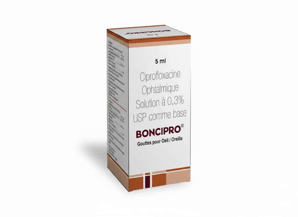 BONCIPRO 0,3% FL 5ML