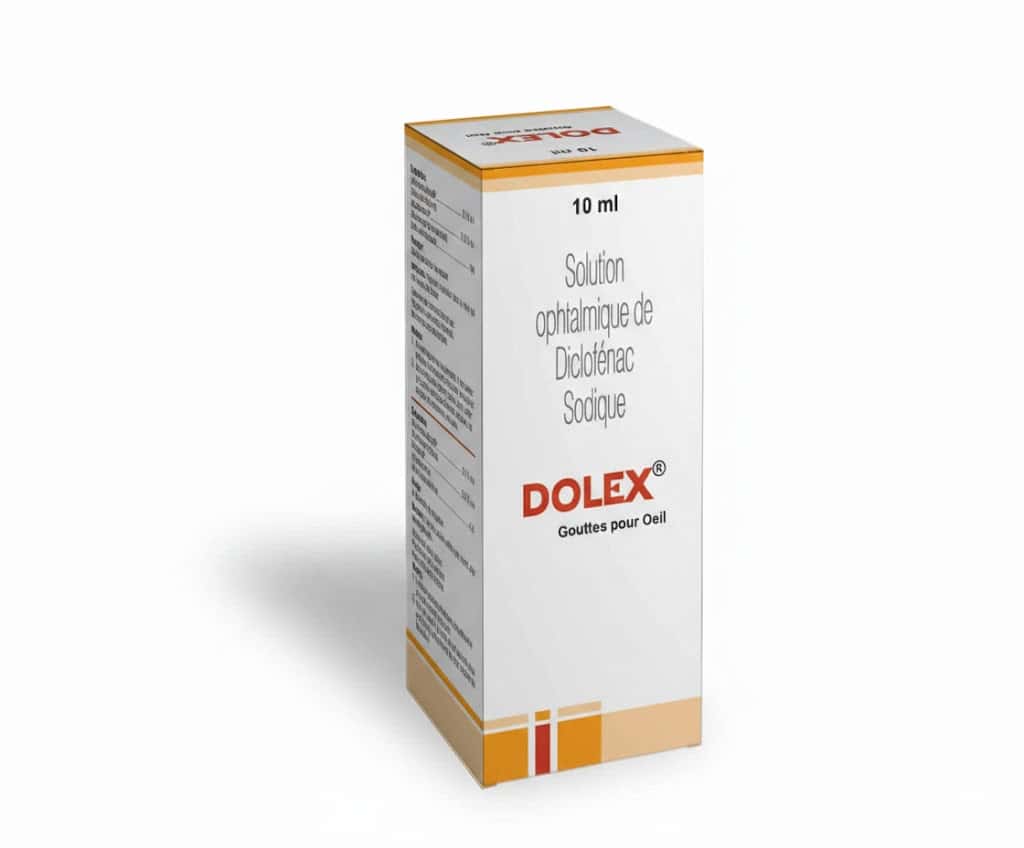 DOLEX COLLYRE 0,1% FL 10ML
