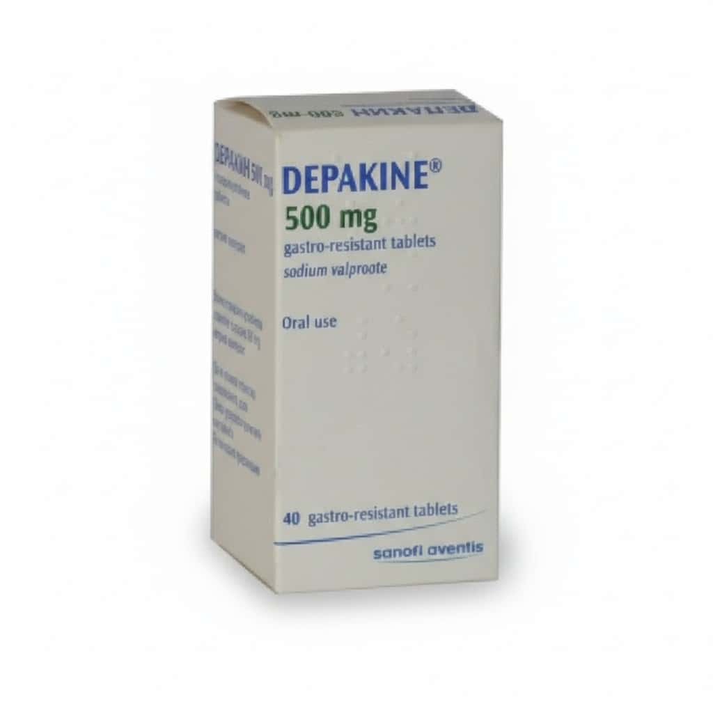 DEPAKINE 500MG CPR DRG BT 40