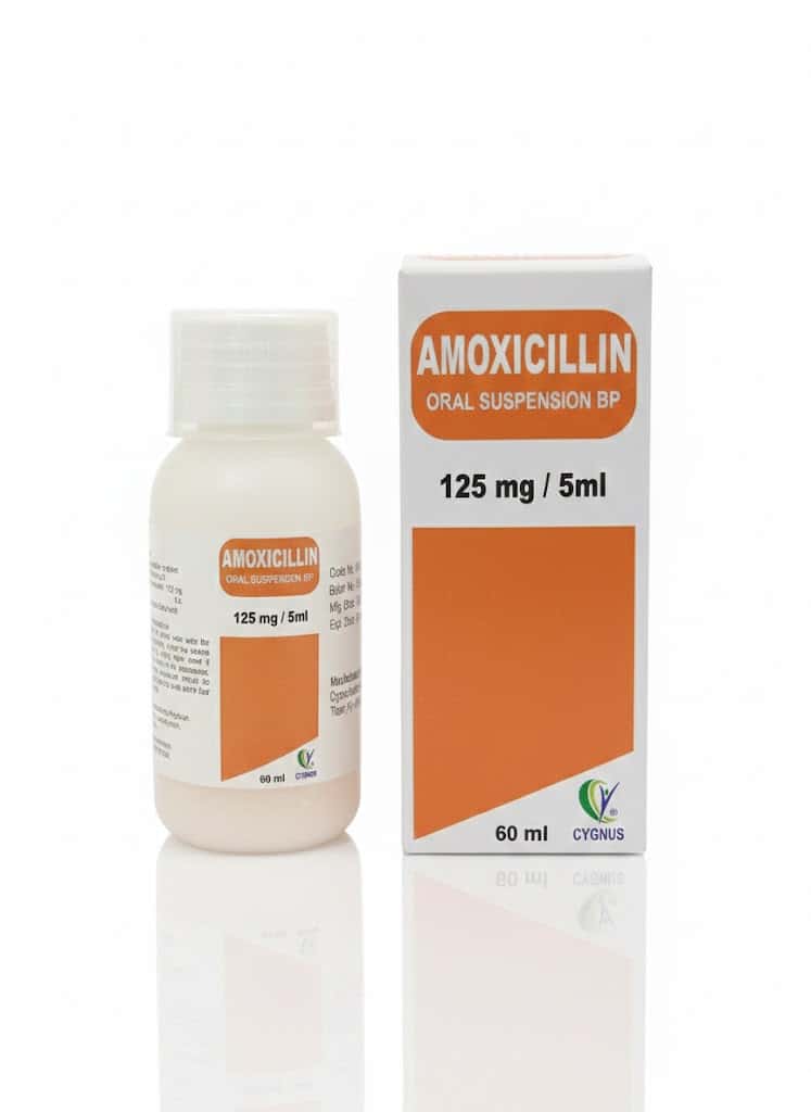 AMOXICIL UBI SUSP BUV 125MG 60ML