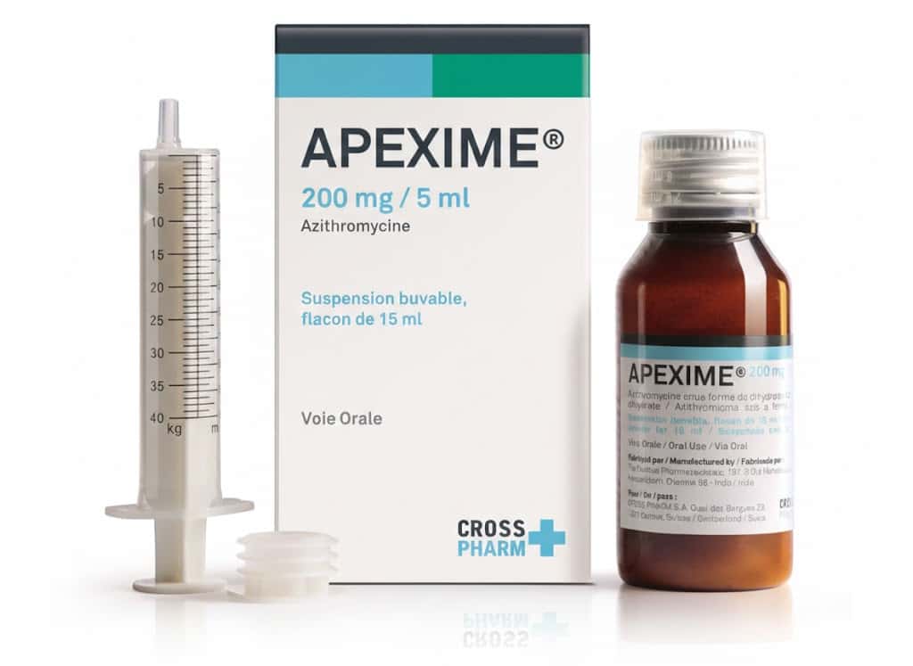 APEXIME 200MG/5ML SUSP BUV F/15ML