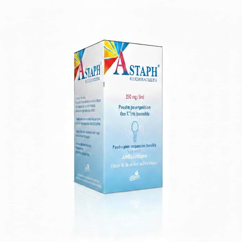 ASTAPH PDR SUSP 250MG FL5ML