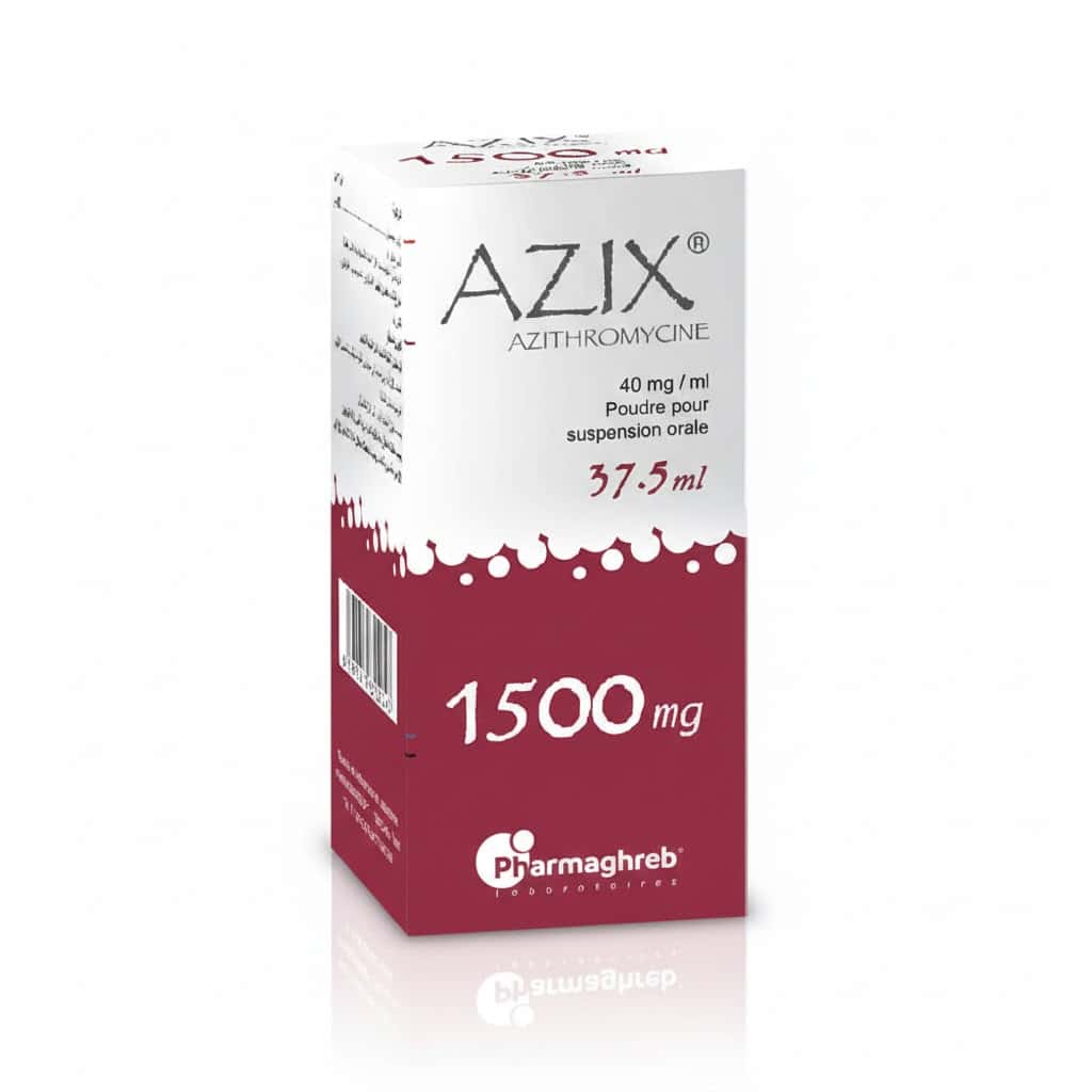 AZIX 1500MG PDRE SUSP BUV F/37,5ML
