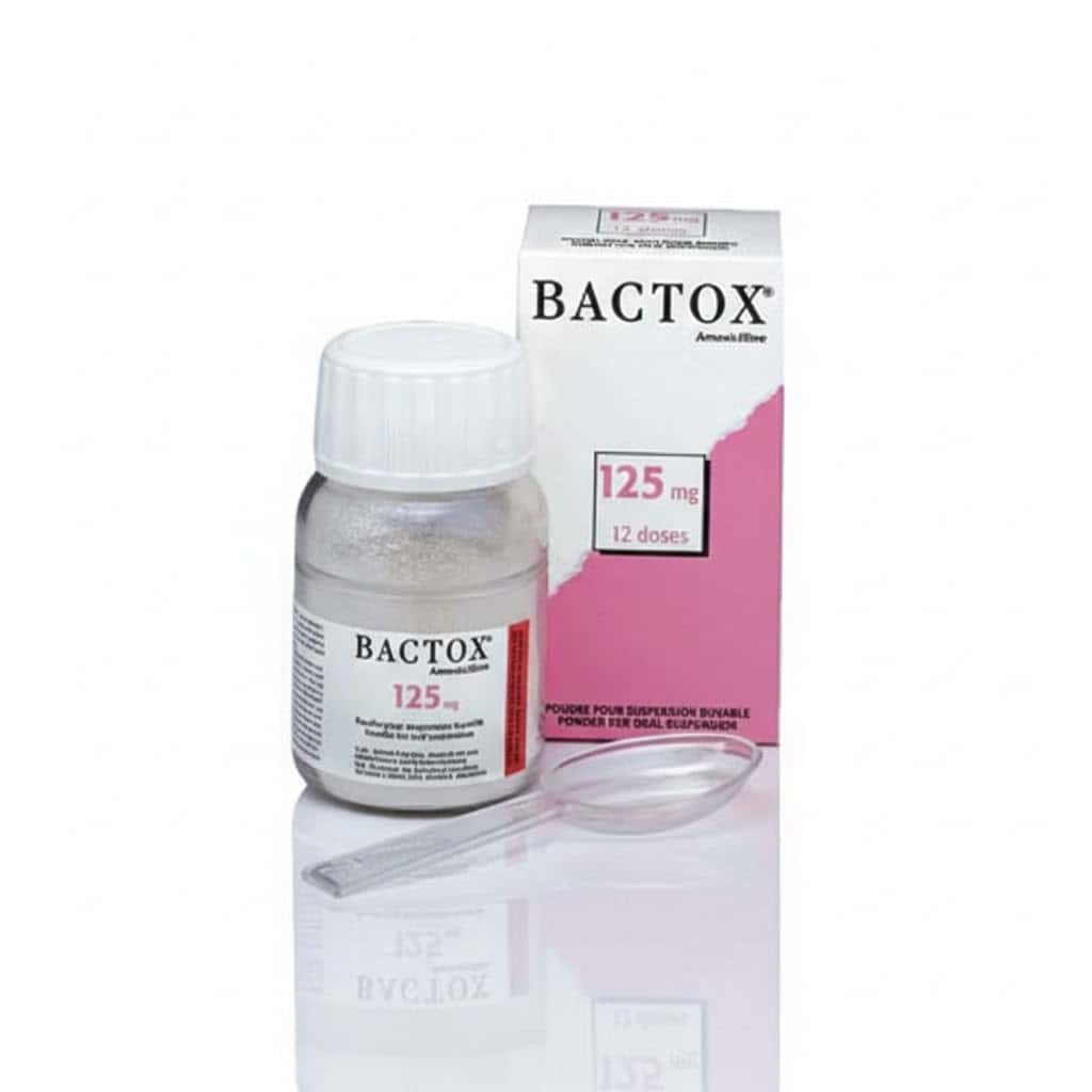 BACTOX 125MG PDRE SIROP FL
