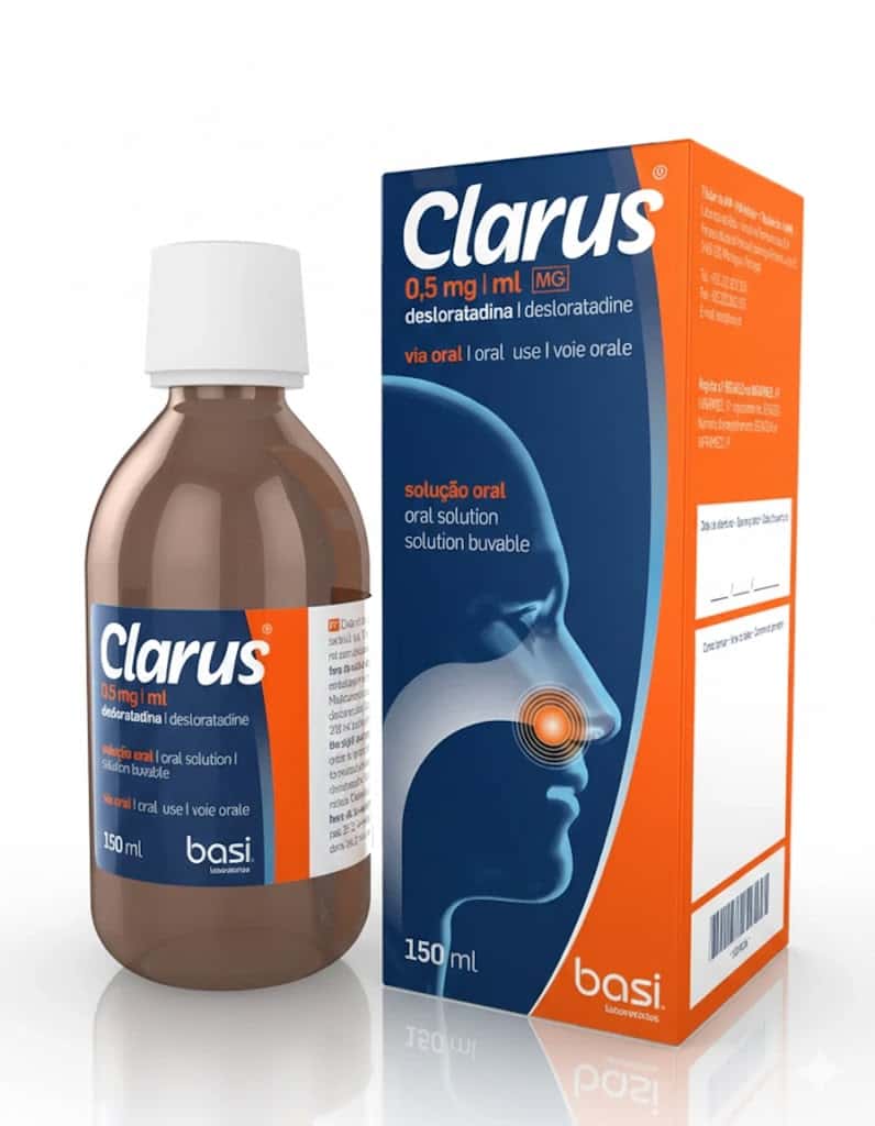 CLARUS 0,5MG/ML SP FL/150ML