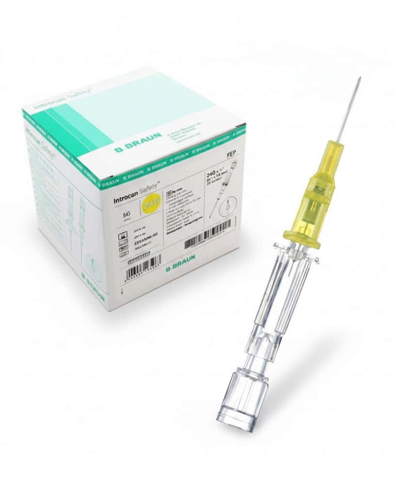 CATHETER 24 G JAUNE