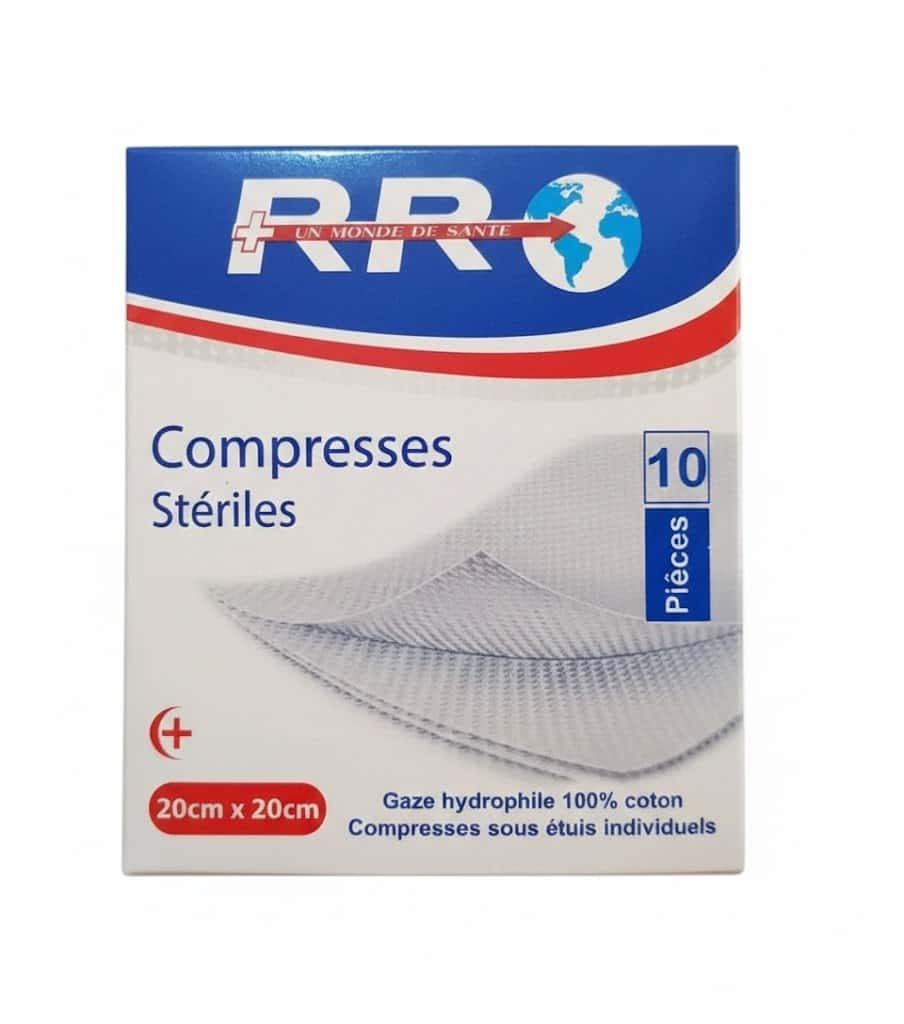 COMPRESS STER 20X20/10 C20
