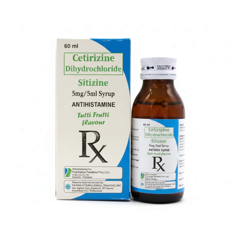 SITIZINE 5MG/ML SIROP F/60ML