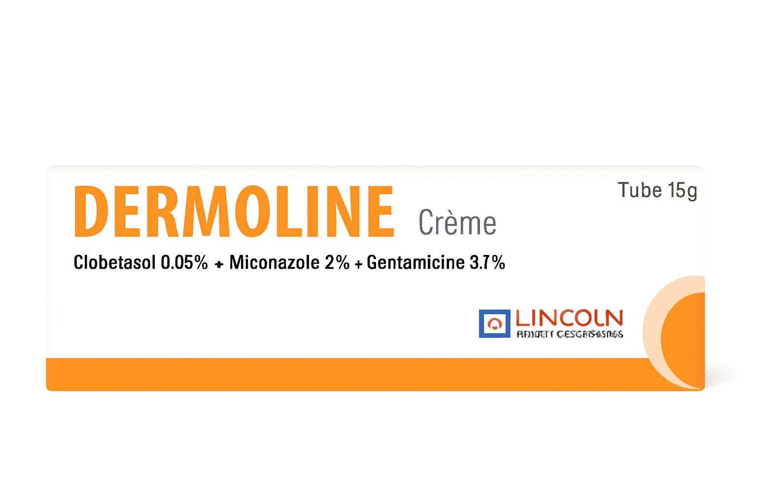 DERMOLINE CR T/15G
