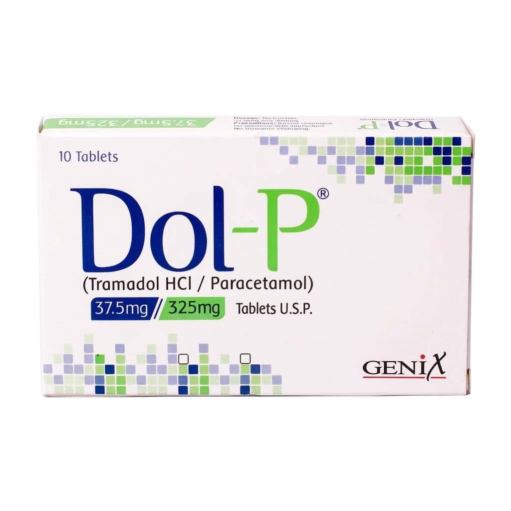 DOL P RAPID 37,5/325MG CP BT 10