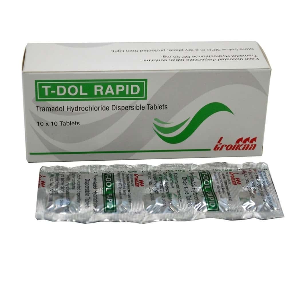 T-DOL RAPID 50MG CP DISP BT 10
