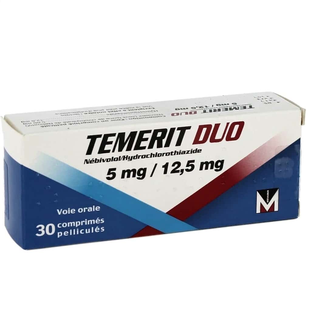 TEMERIT DUO 5/12,5MG B/30