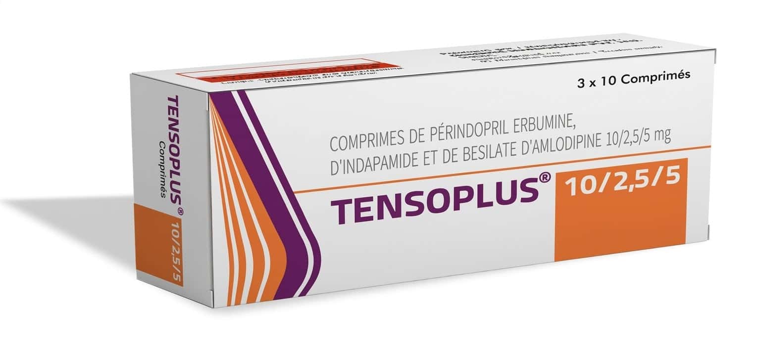 TENSOPLUS 10/2,5/5MG CPR B/30