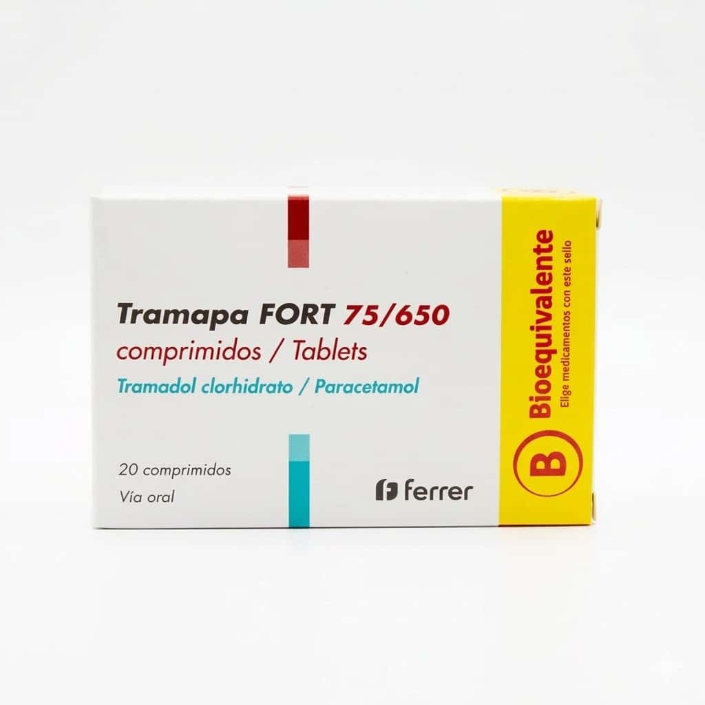 TRAMAPA FORT 75/650MG B/20