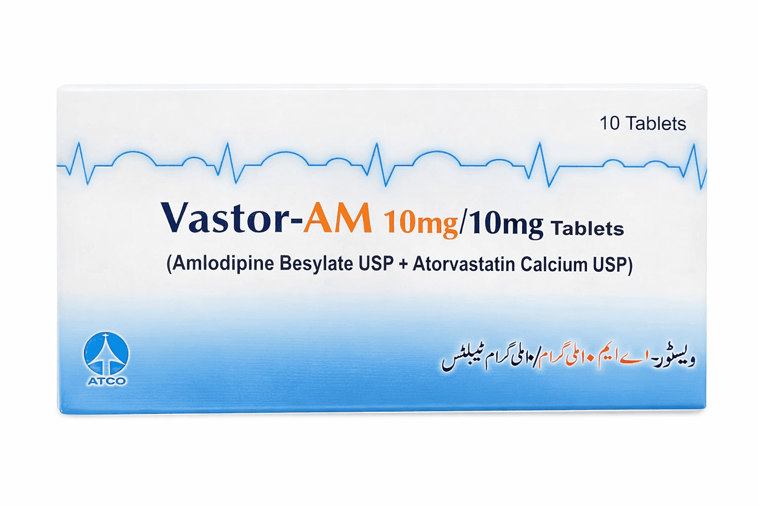 VASTOR-AM 10MG/10MG CPR BT 30