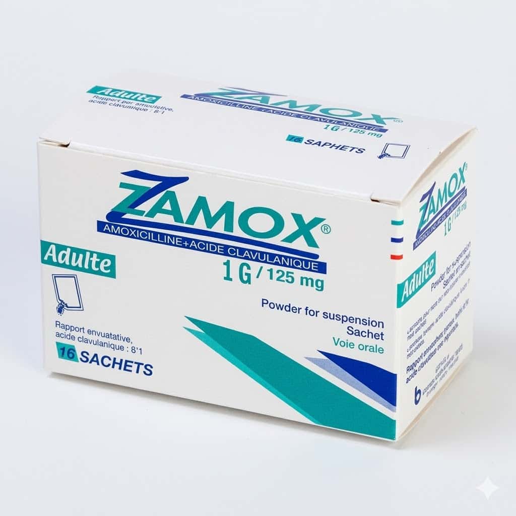 ZAMOX 1000MG/125MG SACH B/16