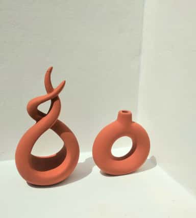 Lot de 2 vases en céramiques
