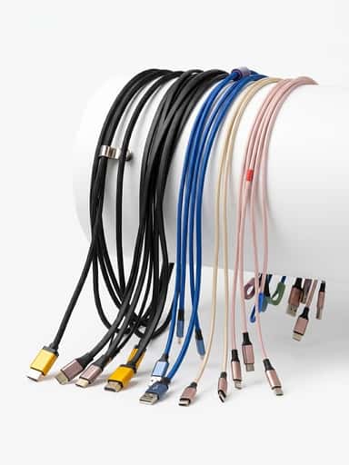 Câble USB 3‑en‑1 Tressé Universel sans carton