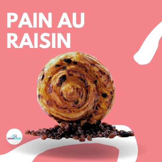Pain au raisin pack de 5