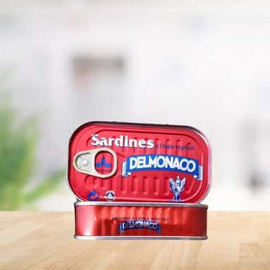 Sardine Delmonaco, 5 boîtes