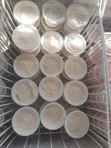 Glace en pot parfumé ( 10 Glaces )