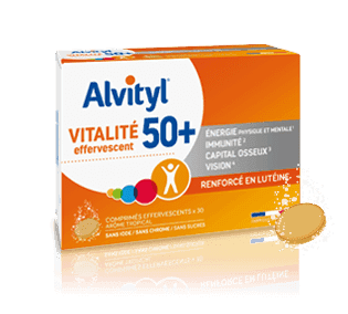 ALVITYL VITALITE effervescent 50+/10MINERAUX CE BTE 10