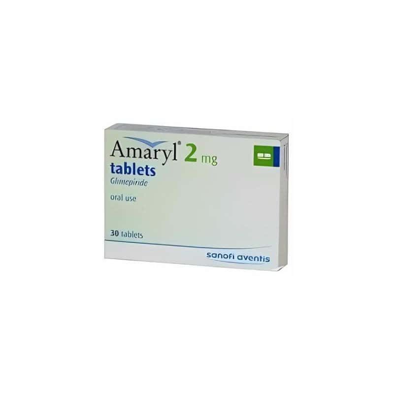 Amaryl 2mg SR - Boîte de 30 Comprimés