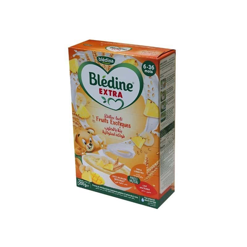Blédine Extra Lactée Fruits Exotiques 200g