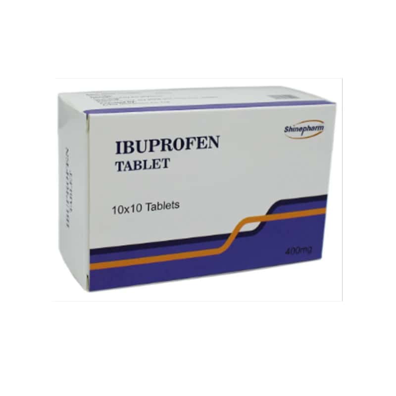 Comprimé Ibuprofène 400mg Tablet 10x10