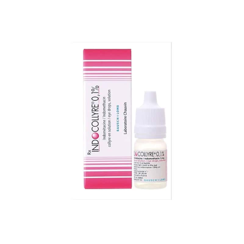 Indocollyre 0,1% Solution Oculaire 5ml