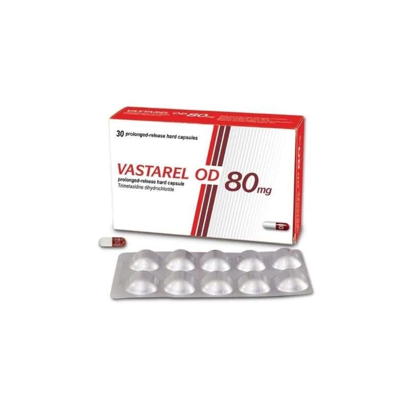 VASTAREL OD 8 MG TRIMETAZINE CP