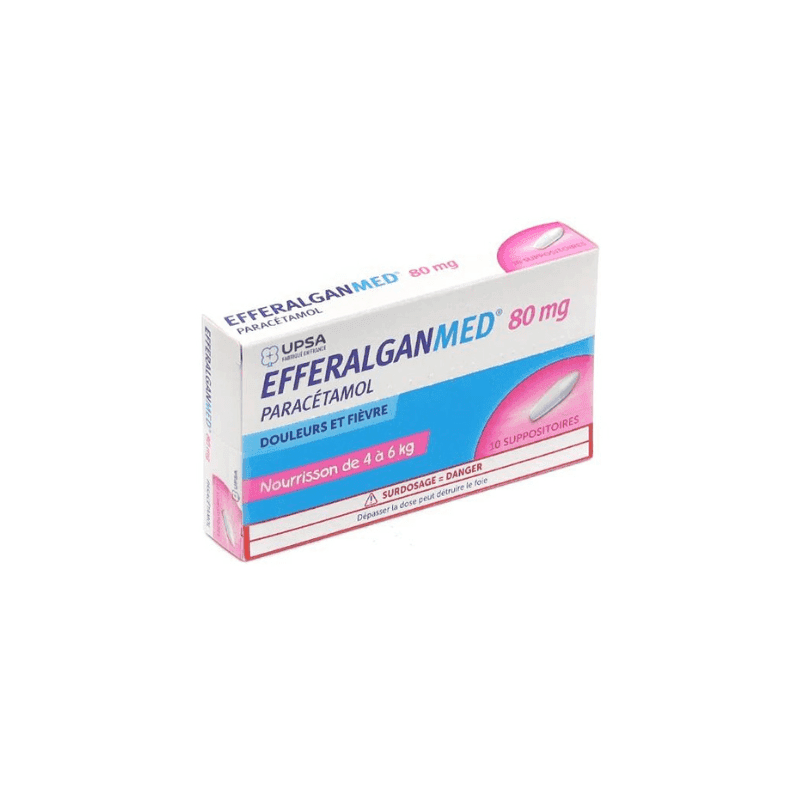 EFFERALGAN SUPPO 250-150-80 MG